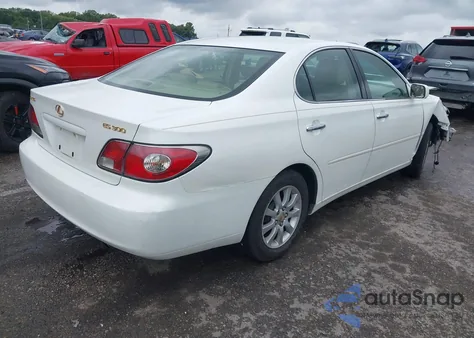 2003 Lexus Es 300 from USA, damaged, VIN JTHBF30G230144741